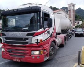 Carretas não poderão mais circular no Centro em horário de pico 
