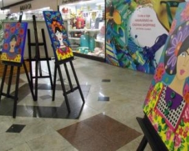 Exposição Fridíssima agora em cartaz no 1º piso do Cadima Shopping