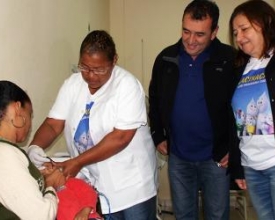 Cantagalo ultrapassa a meta na vacinação contra a paralisia infantil