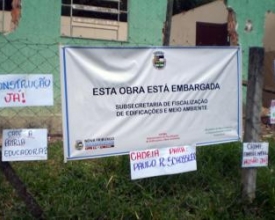 Moradores pedem justiça contra a demolição de escola em Macaé de Cima