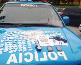 Após tiroteio, jovem é preso por tráfico de drogas no Alto do Floresta 