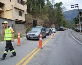Pare e siga é retomado no “calombo” da RJ-116