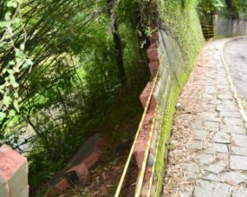 Chuvas causam danos no Parque São Clemente e no Nova Suíça