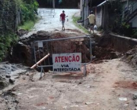 Fim de semana chuvoso, mas sem vítimas