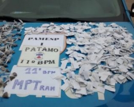 PM prende dois jovens com drogas no Alto do Floresta