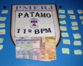 Polícia prende dupla com cocaína no Cordoeira