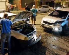 Acidentes deixam quatro feridos no Jardim Ouro Preto e no Paissandu