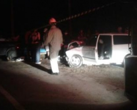 Colisão de carros deixa seis feridos na Tere-Fri