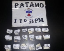 Jovem é presa entregando drogas no Alto do Floresta