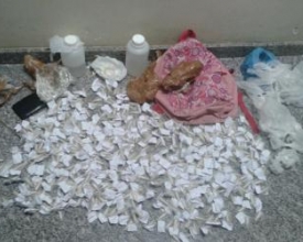 Casal é preso com cocaína e cheirinho da loló em Duas Pedras