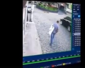 Homem furta televisão de uma casa no bairro Bela Vista