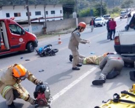 Jovem morre após cair de moto em Córrego Dantas