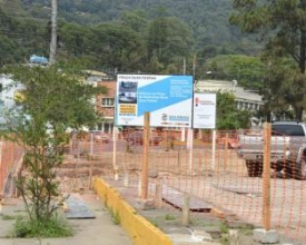 Prefeitura constrói praça ao lado da rodoviária norte