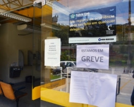 Sem acordo com o estado, Polícia Civil mantém greve