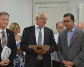 Cônsul suíço e autoridades se encontram para definir calendário do bicentenário 
