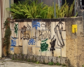 Friburguenses recebem com descrença projeto de lei que multa pichadores