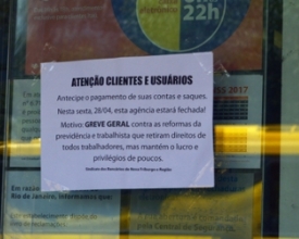 Sete categorias aderem à greve geral em Nova Friburgo