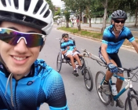 Tecnologia friburguense ajuda ciclista a retomar caminho campeão