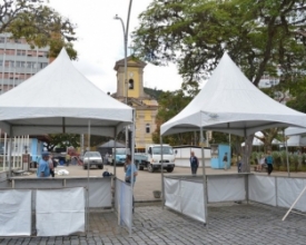 Festa do padroeiro São João vai até domingo na praça