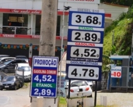 Preço de combustível cai: litro da gasolina que chegou a R$ 5 é encontrado a R$ 4,51