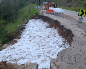 DER-RJ inicia reparo no trecho mais crítico da Serramar