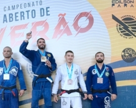 Edilson Pará é medalha de prata no Aberto de Verão de Jiu-Jitsu