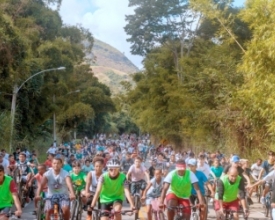 Em Cantagalo, data é comemorada com tradicional passeio ciclistíco