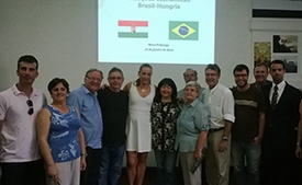 Visita da representante do consulado  da Hungria cria expectativa de negócios