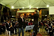 Banda faz concerto em São Sebastião do Alto