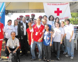 Cruz Vermelha representa Nova Friburgo na Rio+20