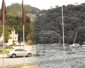 Jornalista friburguense produz trabalho mostrando o antes e depois da tragédia