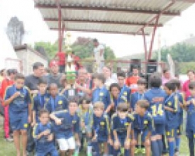 Escolinha do Country Clube/SAF conquista  Copa Calcário 2013 na categoria pré-mirim