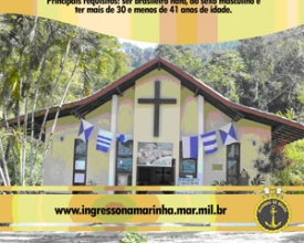 Concurso público para capelão  naval: Marinha abre inscrições