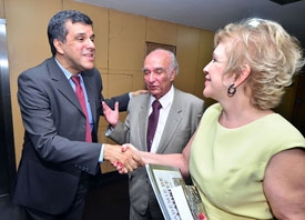 Ministra da Cultura participa do Fórum de Reitores na Candido Mendes Rio
