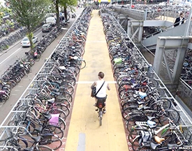 Países que  se destacam no  uso da bicicleta