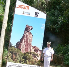Banner divulga as belezas de Nova Friburgo