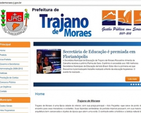 Trajano de Moraes tem novo website