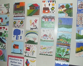Alunos da EJA municipal mostram sua arte em exposição