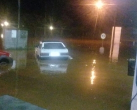 Mury sofre inundação mesmo com pouca chuva