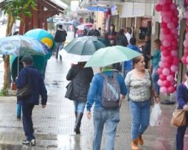 Fim de semana deve registrar temperaturas mais baixas e chuva 