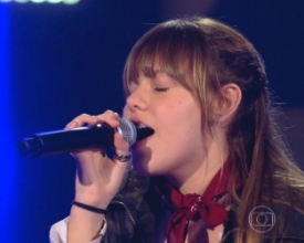 Friburguense Giovana Aguilera é classificada na 1ª fase do The Voice Kids Brasil | Jornal A Voz da Serra