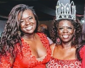 Mãe e filha são rainhas do carnaval na Imperatriz de Olaria