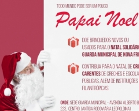 Guarda Municipal de Nova Friburgo lança campanha de Natal