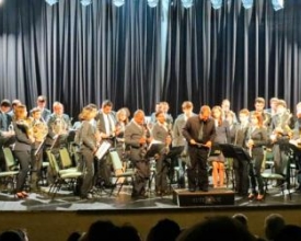 Banda Euterpe realiza concerto com sinfônica do Corpo de Bombeiros do estado
