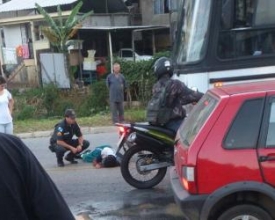 Acidentes de trânsito deixam duas vítimas feridas