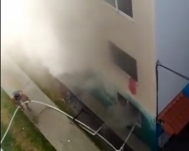 Incêndio atinge apartamento no Terra Nova