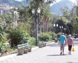 Poda de galhos dos eucaliptos da Praça Getúlio Vargas começa nesta terça-feira