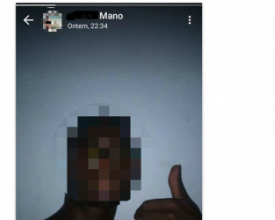 Suspeito de assaltar alunos do Cefet faz selfie com celular roubado