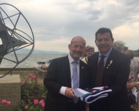Estavayer le-lac ganha monumento em homenagem ao bicentenário de Nova Friburgo