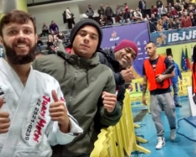 Sabor de vitória: atleta de jiu-jitsu friburguense conquista vice em Portugal